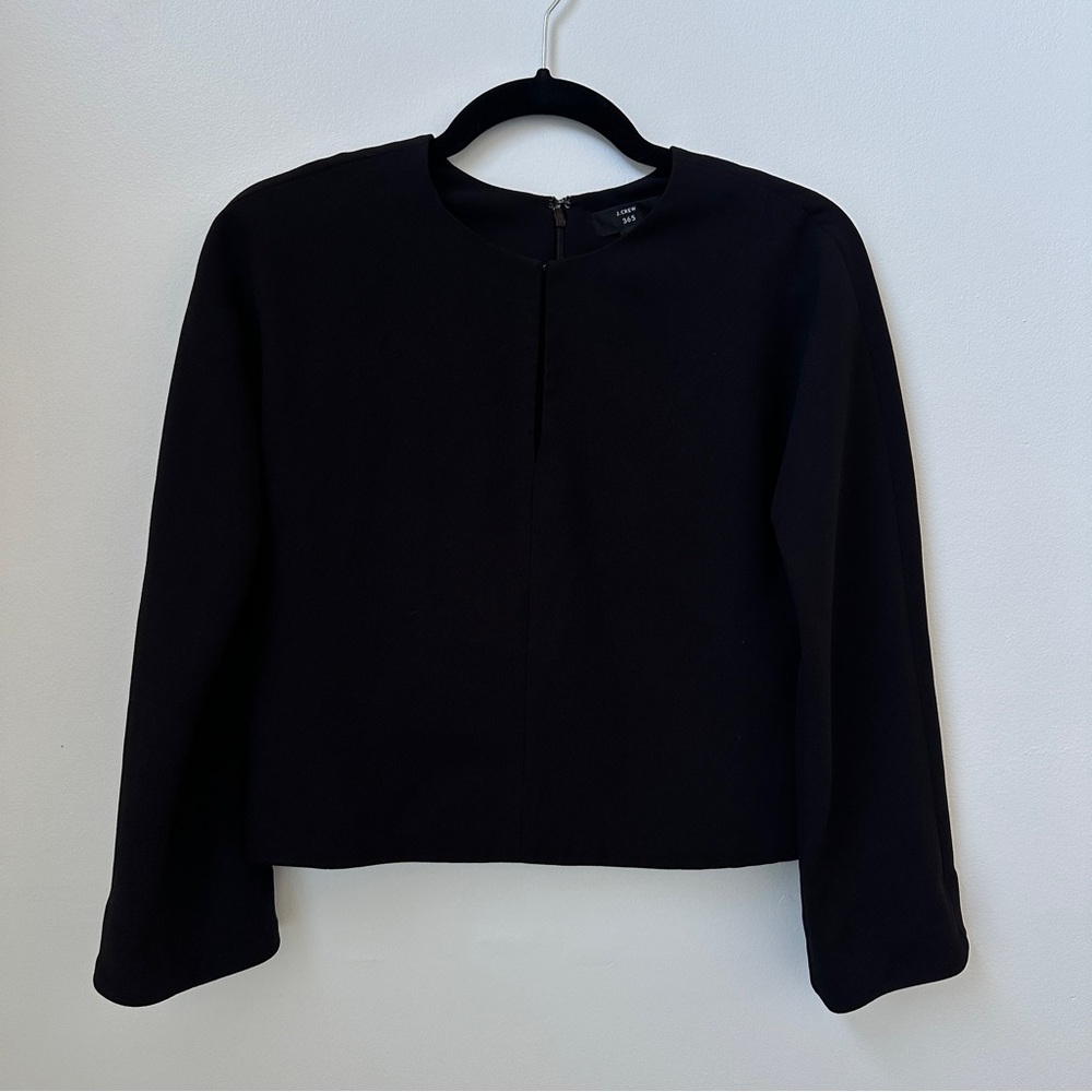 J. Crew Long Sleeve Front Clasp Blouse - Size 00